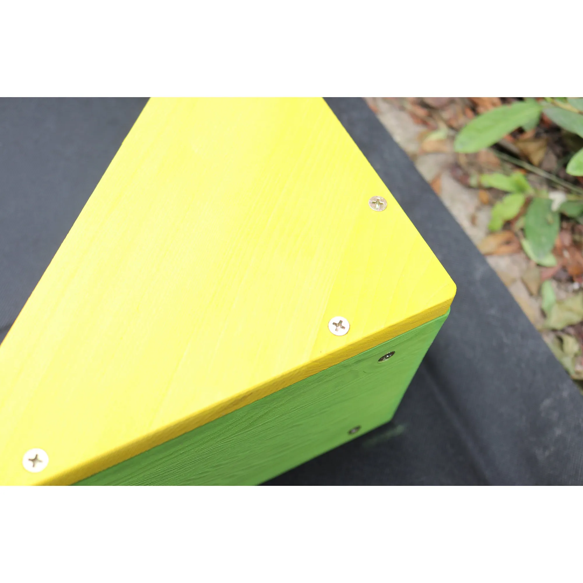 100% Eco Rot Resistant FSC Cypress Montessori Wooden Sandpit | Base Liner | Waterproof Cover | 90 x 90cm