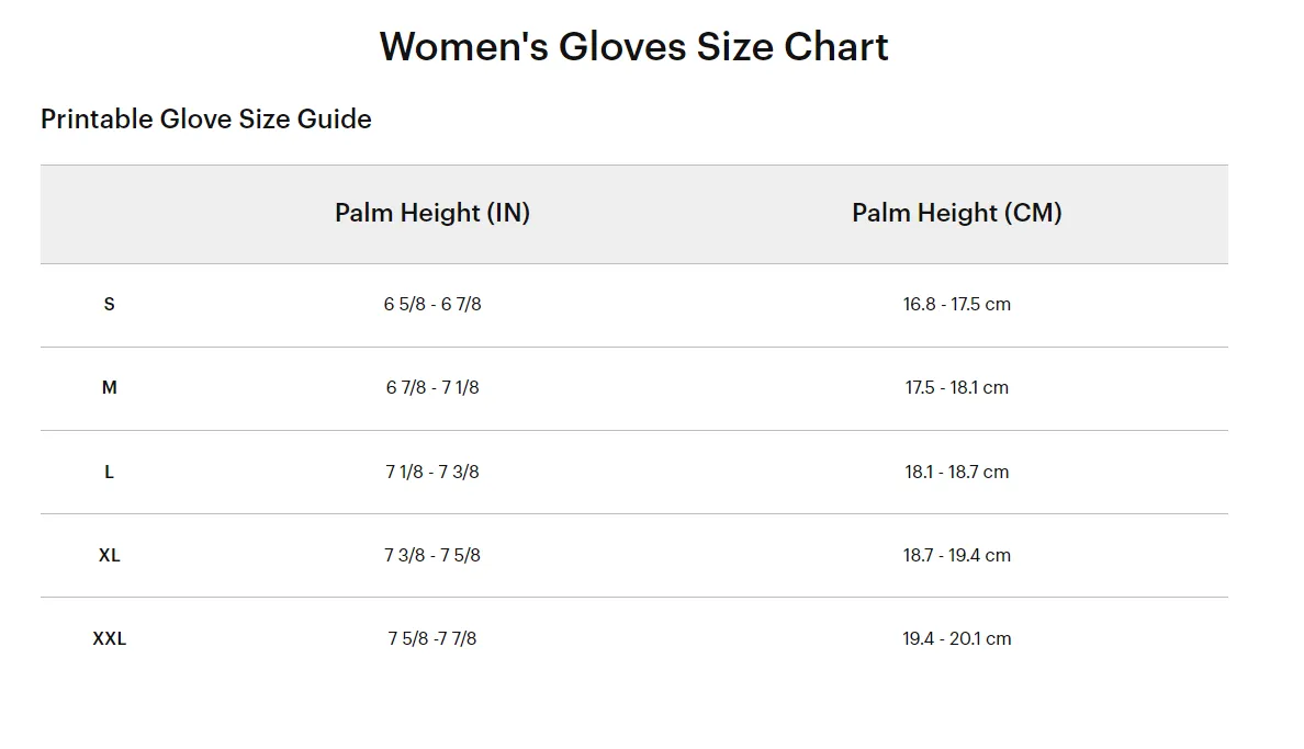 100% Ridecamp Womens Gloves