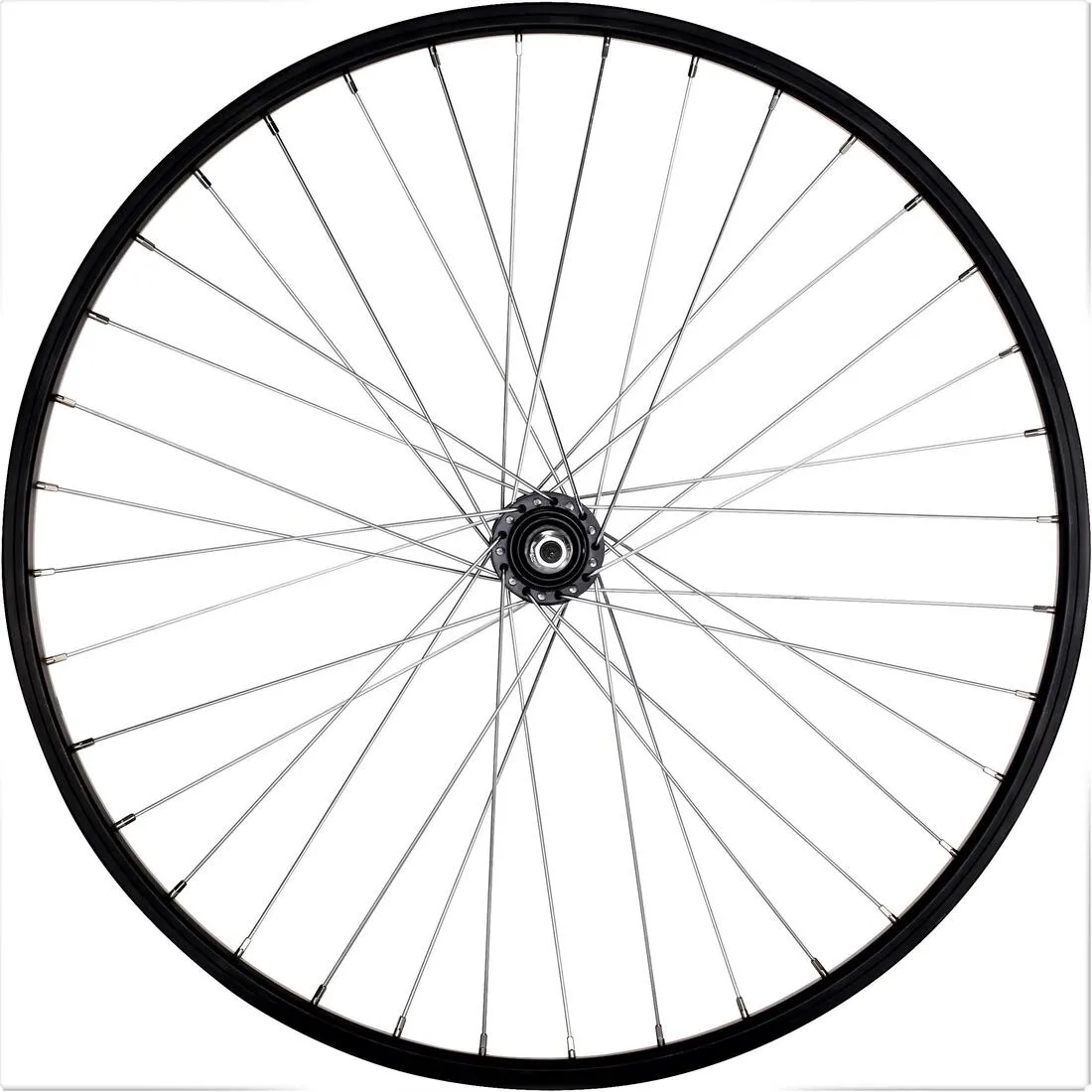 26" Mountain Bike Single-Walled Rear Wheel V-Brake with Freewheel   Bolt-On Hub