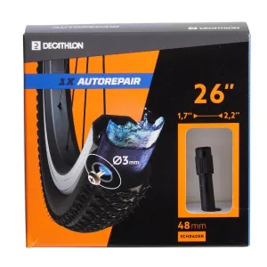 26x1.7/2.2 Self-Repairing Schrader Inner Tube