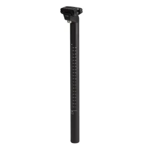 29.8 mm 350 mm Aluminium Seat Post with Clamp - Black