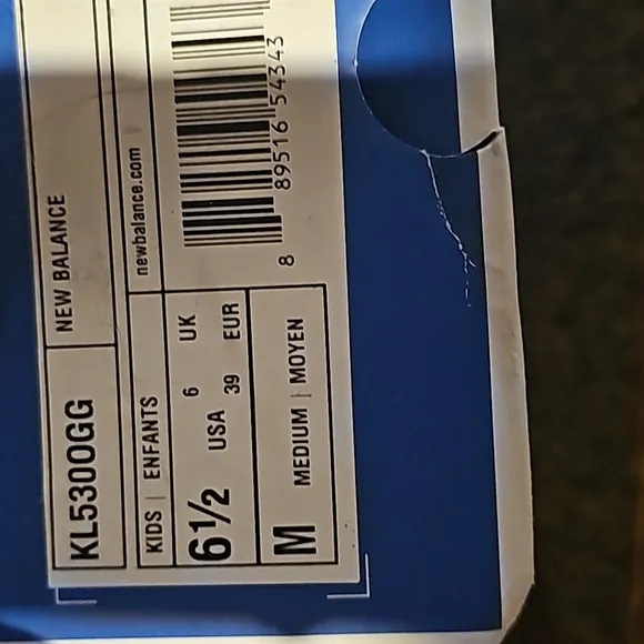 6.5 530 new balance like new