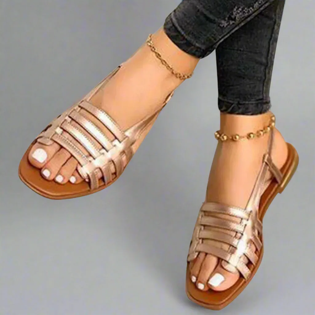 Adele | Handcrafted Gladiator Sandals Made of Premium Material
