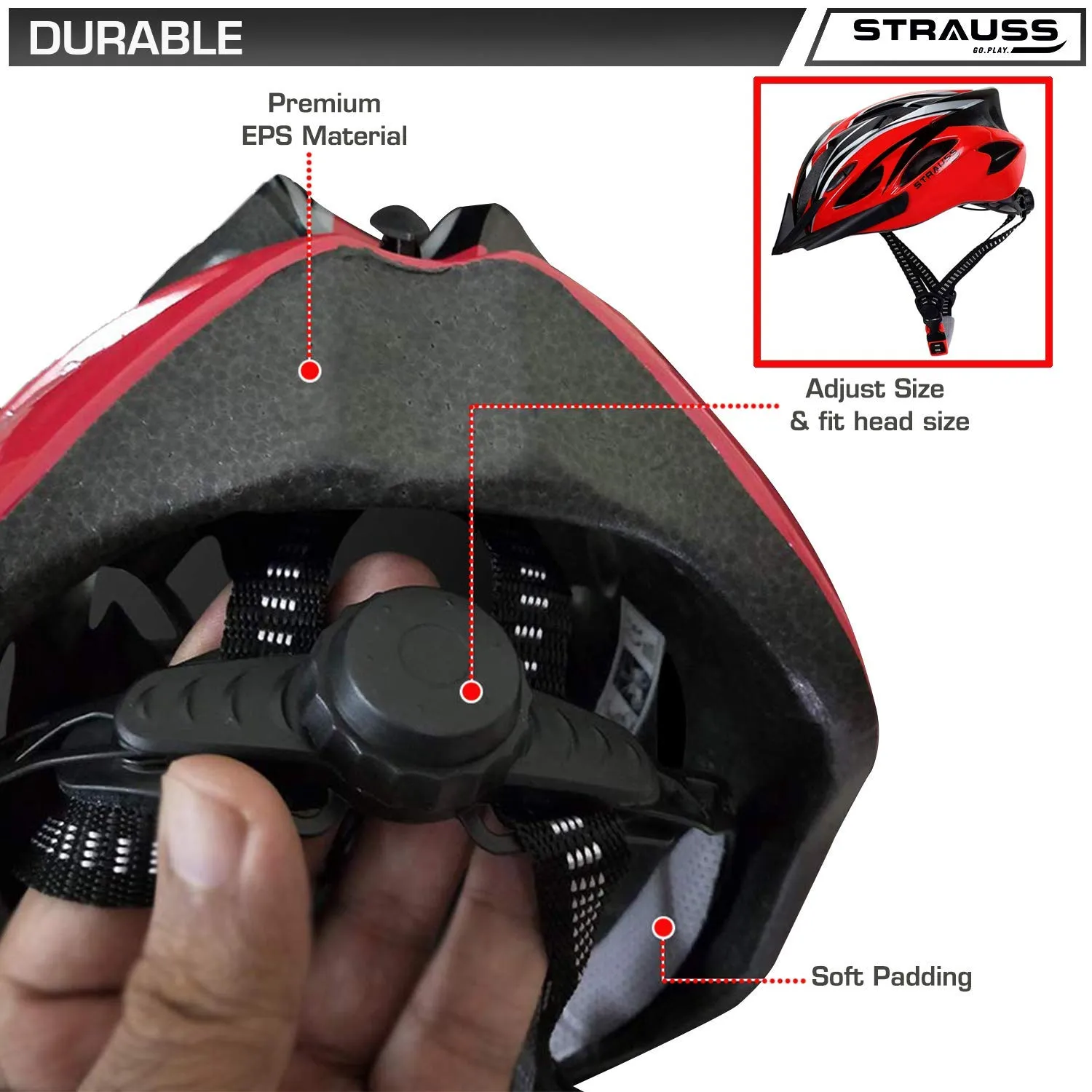 Adjustable Cycling Helmet |Lightweight Bicycle Helmet for Boy & Girl (Pack of 2)