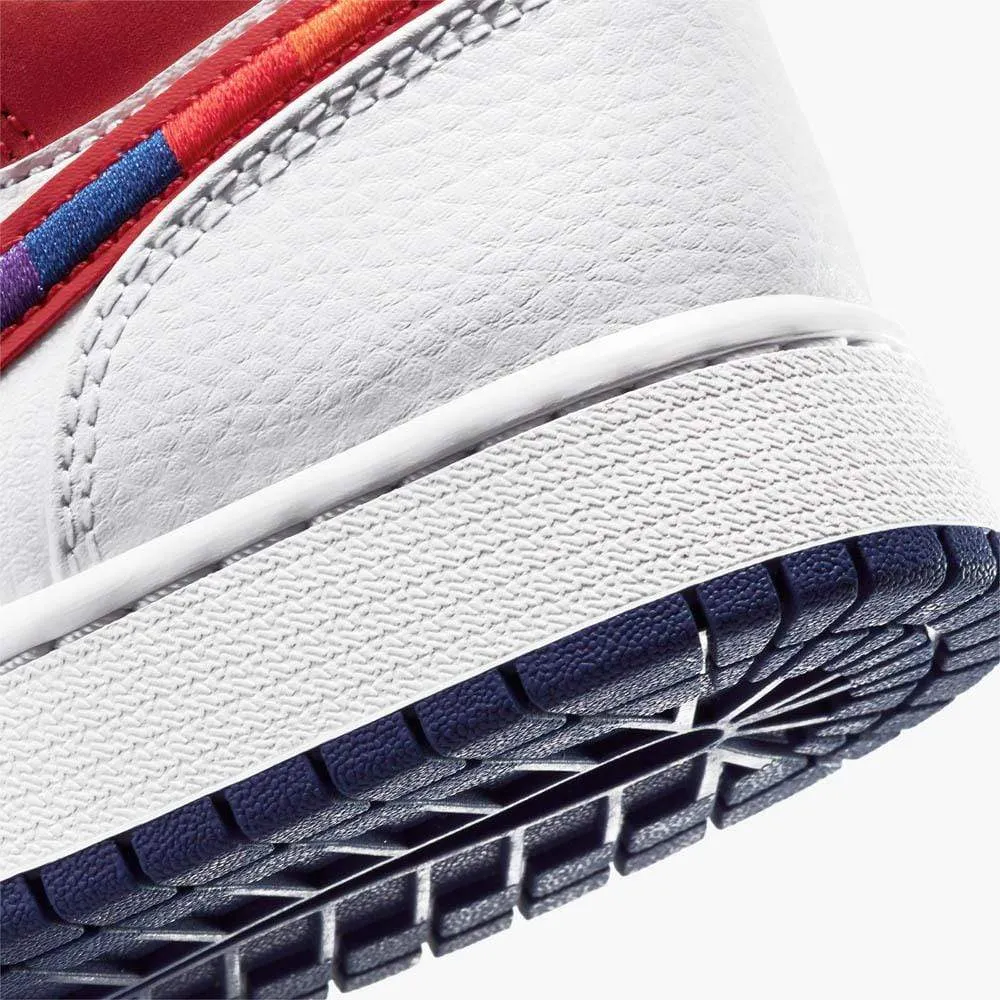 Air Jordan 1 MID SE GS 'University Red'