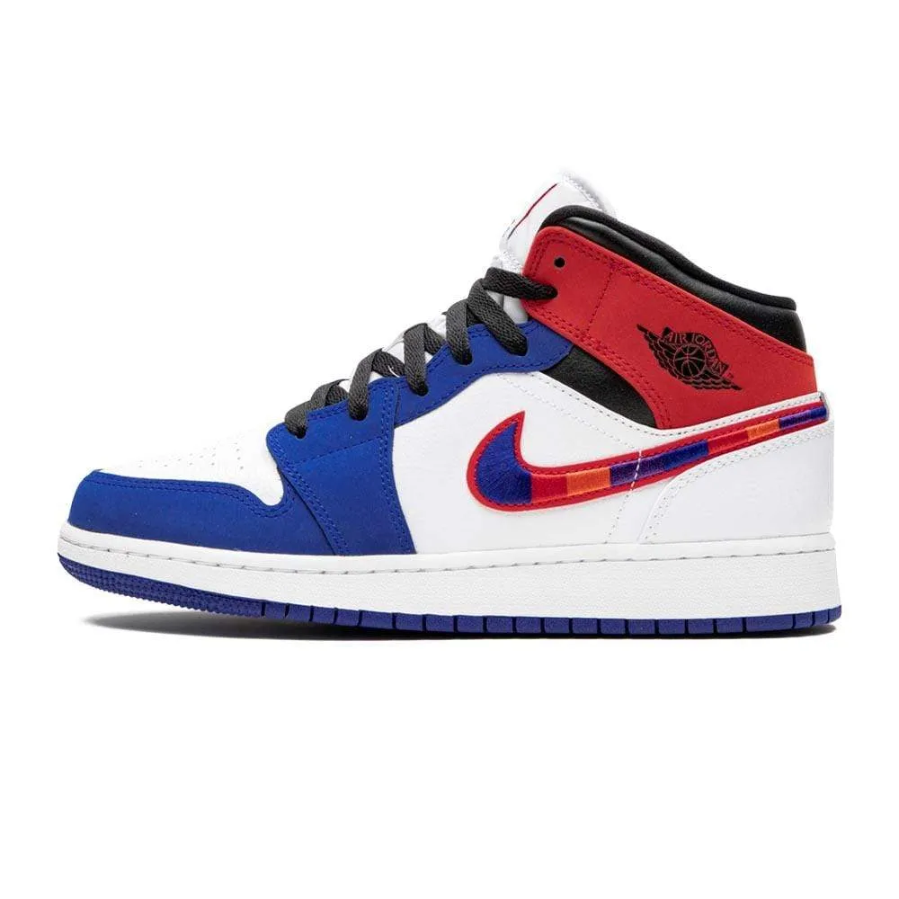 Air Jordan 1 MID SE GS 'University Red'