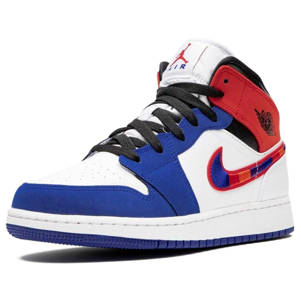 Air Jordan 1 MID SE GS 'University Red'