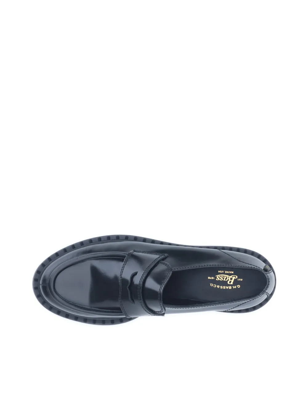 Albany II Saddle Loafers Black Leather