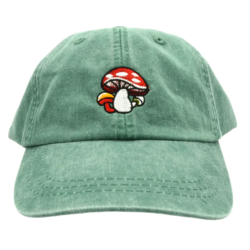 Amanita mushroom Unisex baseball cap