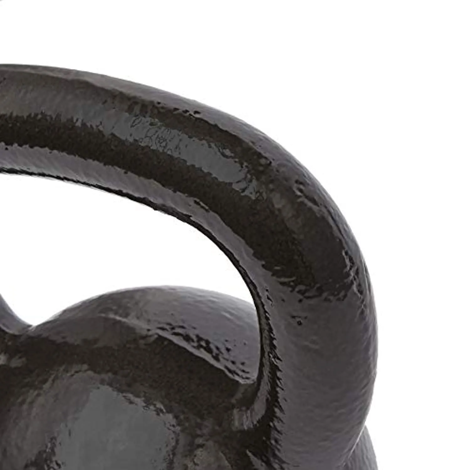 Amazon Basics Cast Iron Kettlebell - 30 Pounds, Black