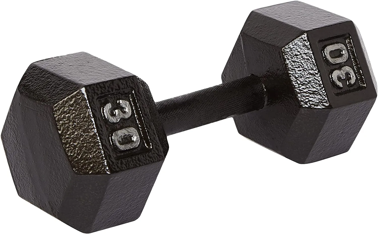 Amazon Basics Rubber Encased Hex Dumbbell Hand Weight