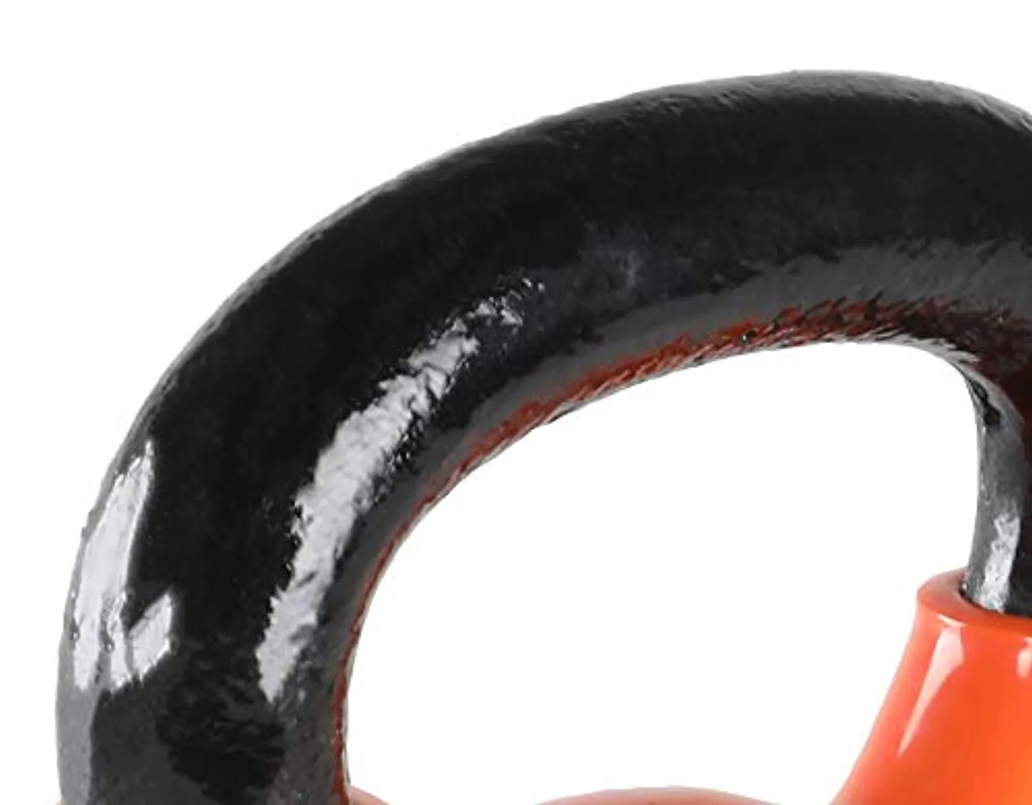 Amazon Basics Vinyl Coated Cast Iron Kettlebell Weight