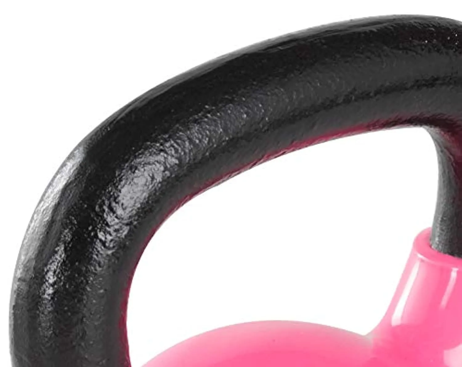 Amazon Basics Vinyl Coated Cast Iron Kettlebell Weight