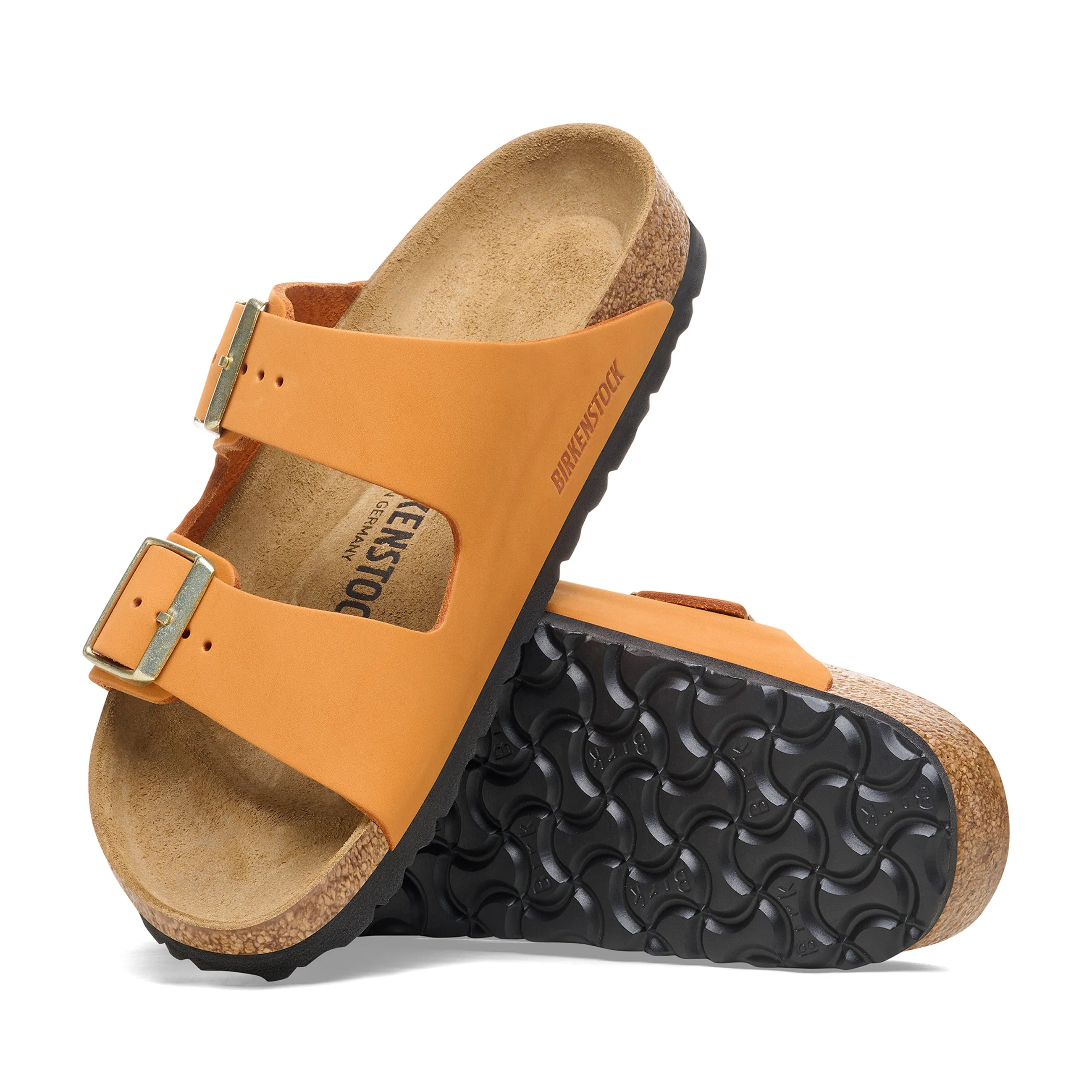 Arizona Burnt Orange Nubuck Leather