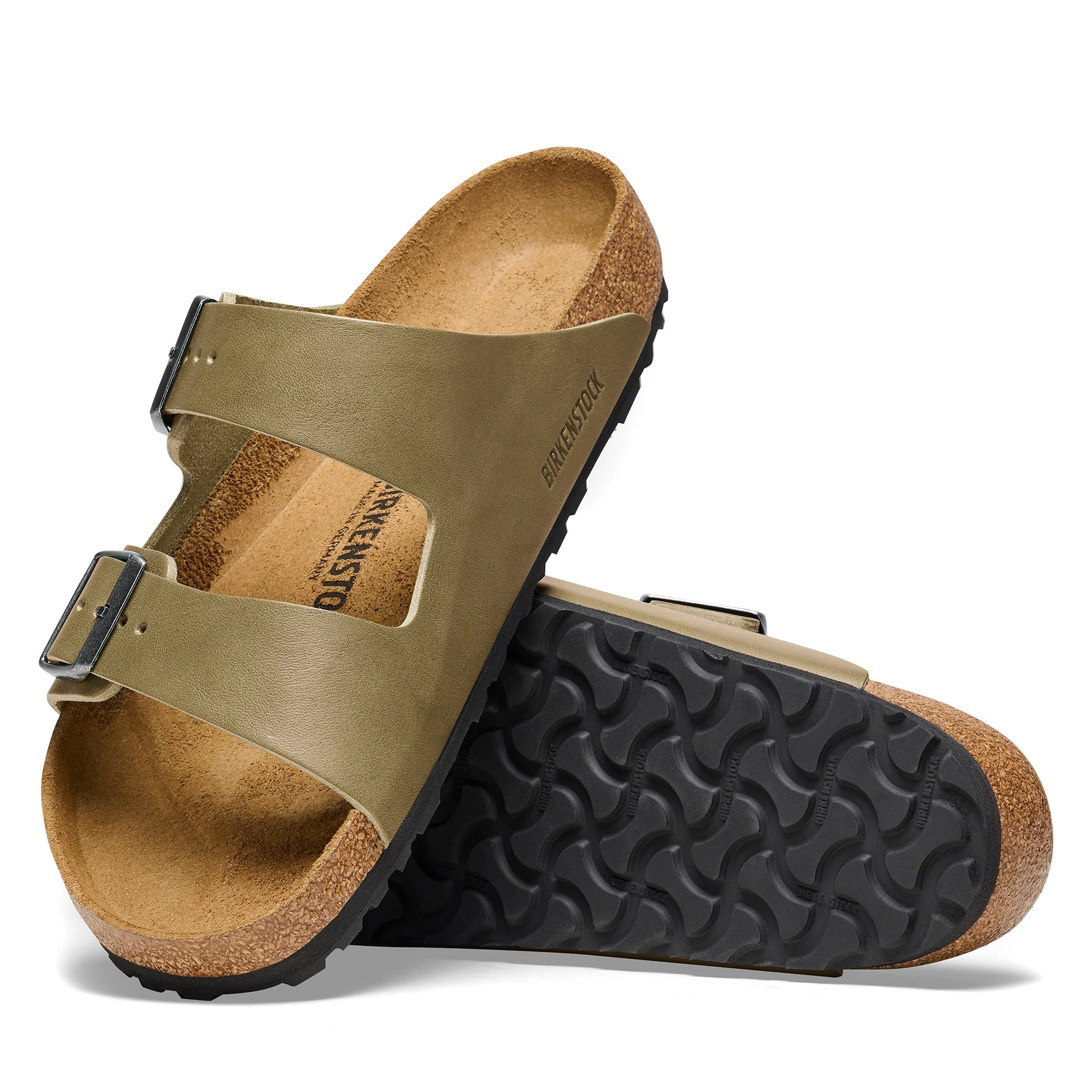 Arizona Faded Khaki Smooth Leather