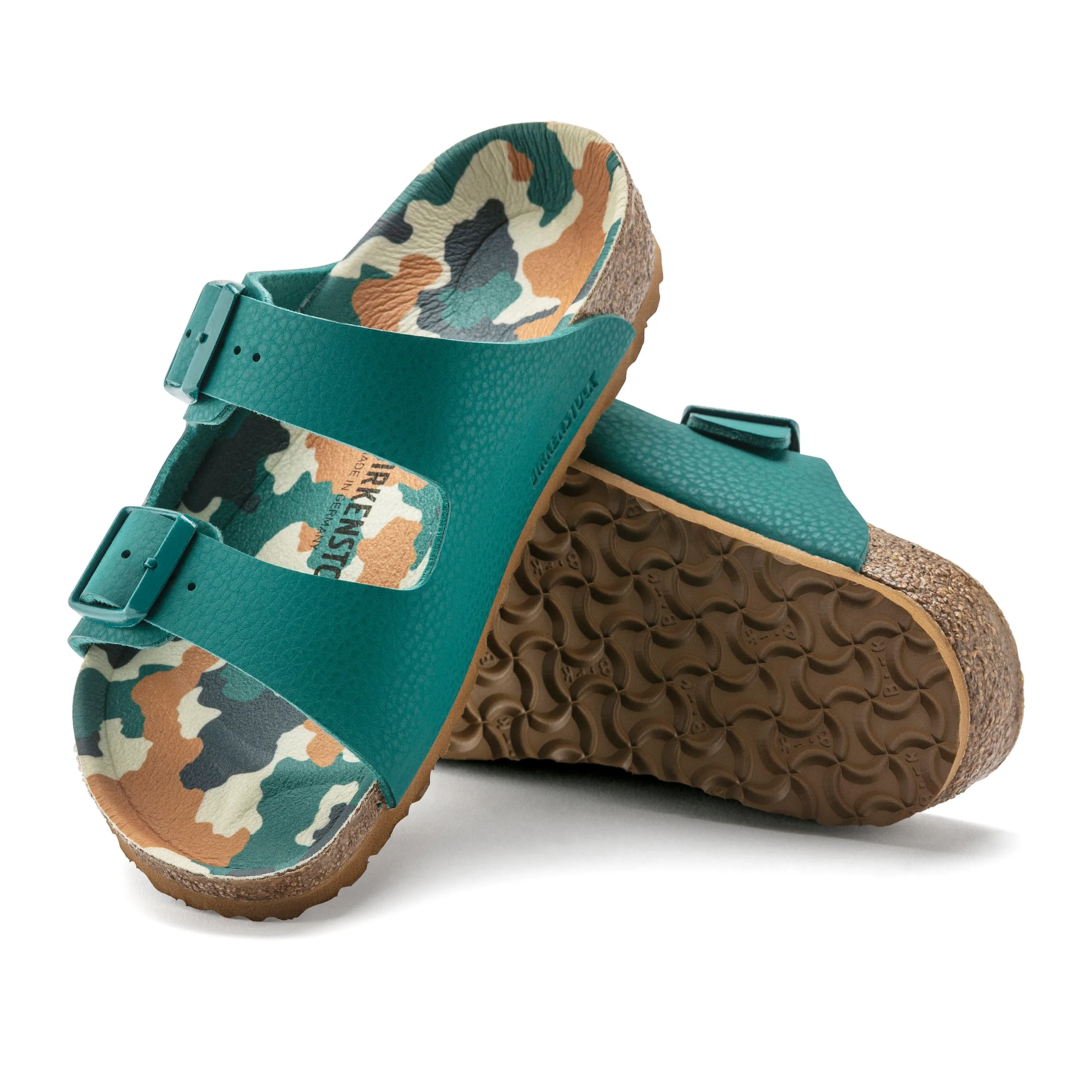 Arizona Kids Camo Dark Teal Birko-Flor