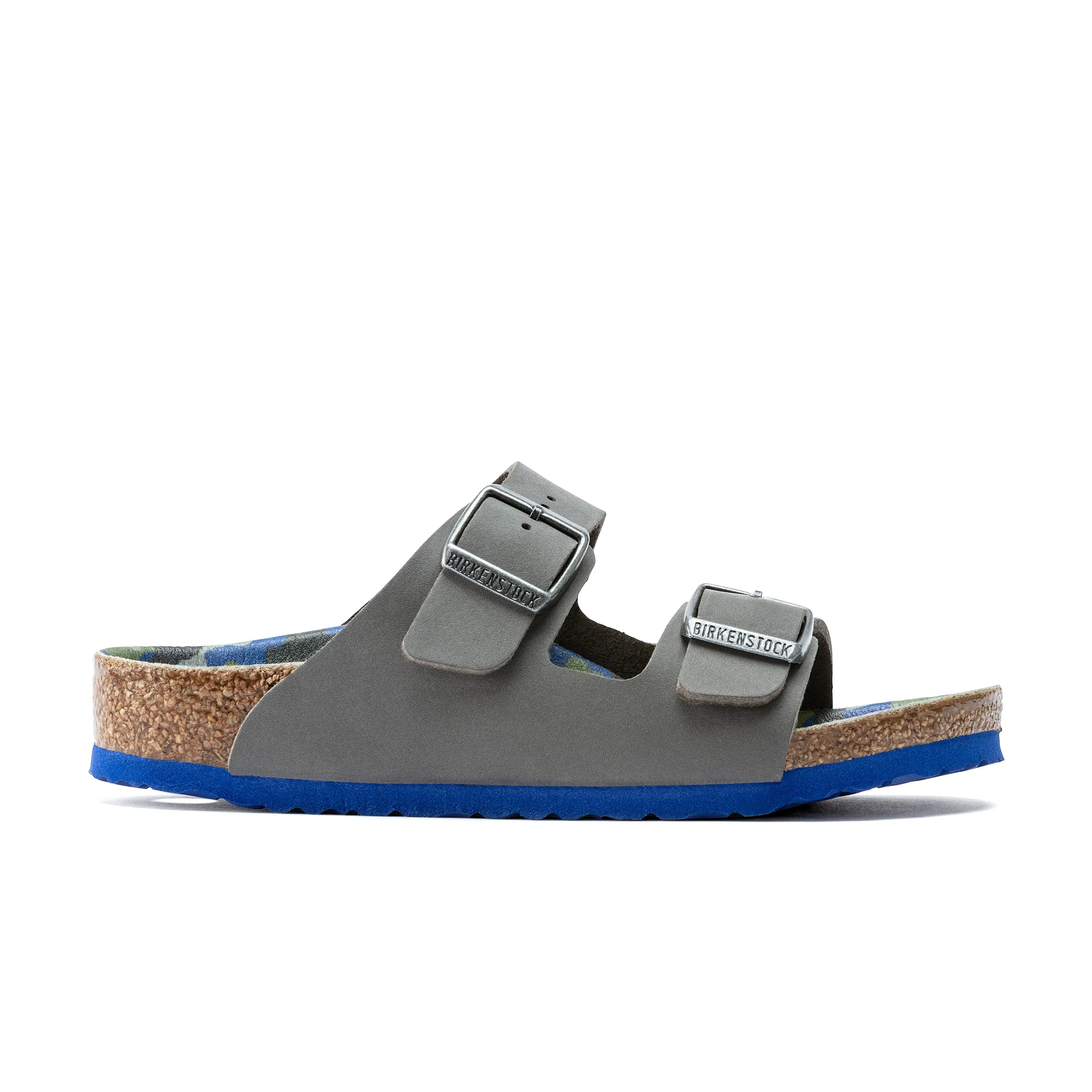 Arizona Kids Grey/Multicolour Camo Birko-Flor