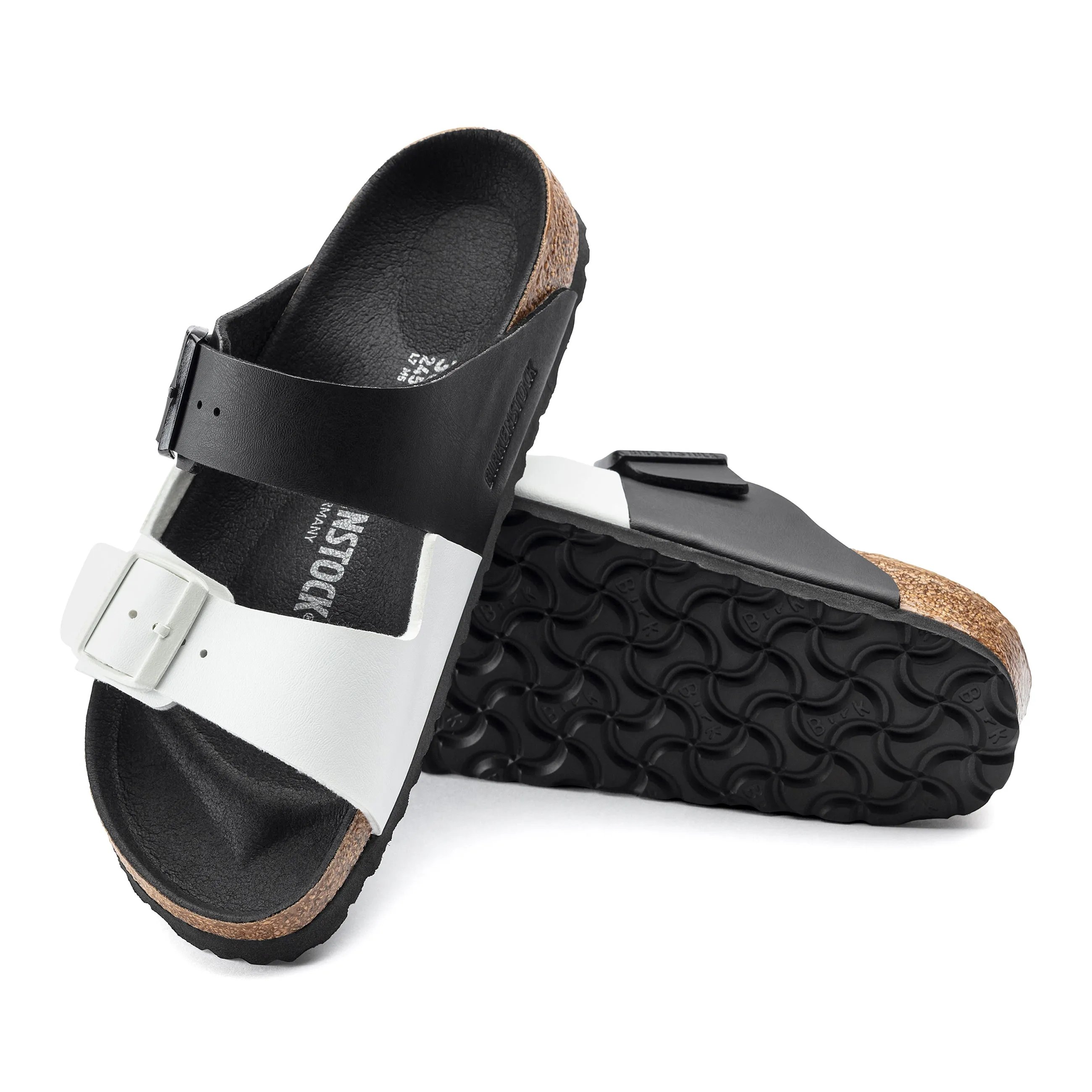 Arizona Split Black/White Birko-Flor