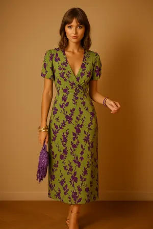Augusta® | Long Women's Dress with Floral Print