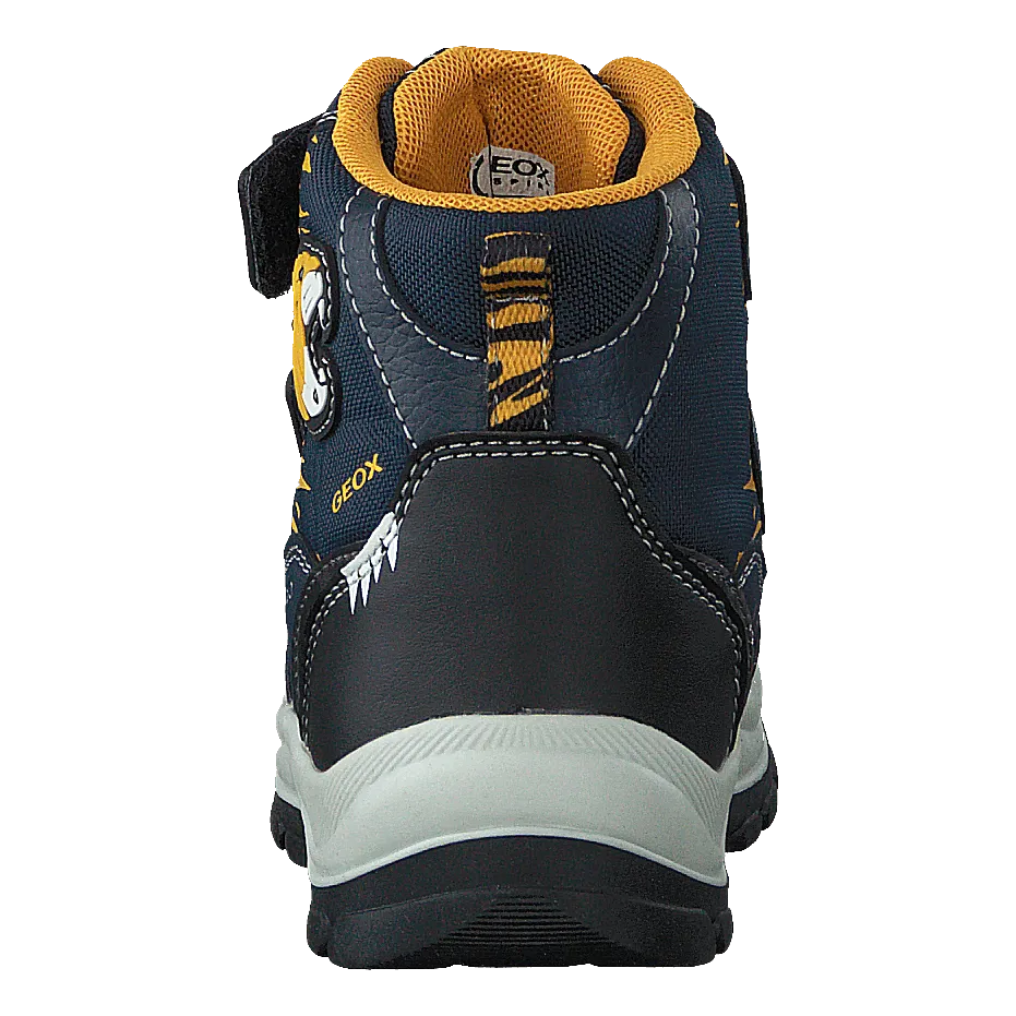 B Flanfil Boy B Abx Navy/yellow