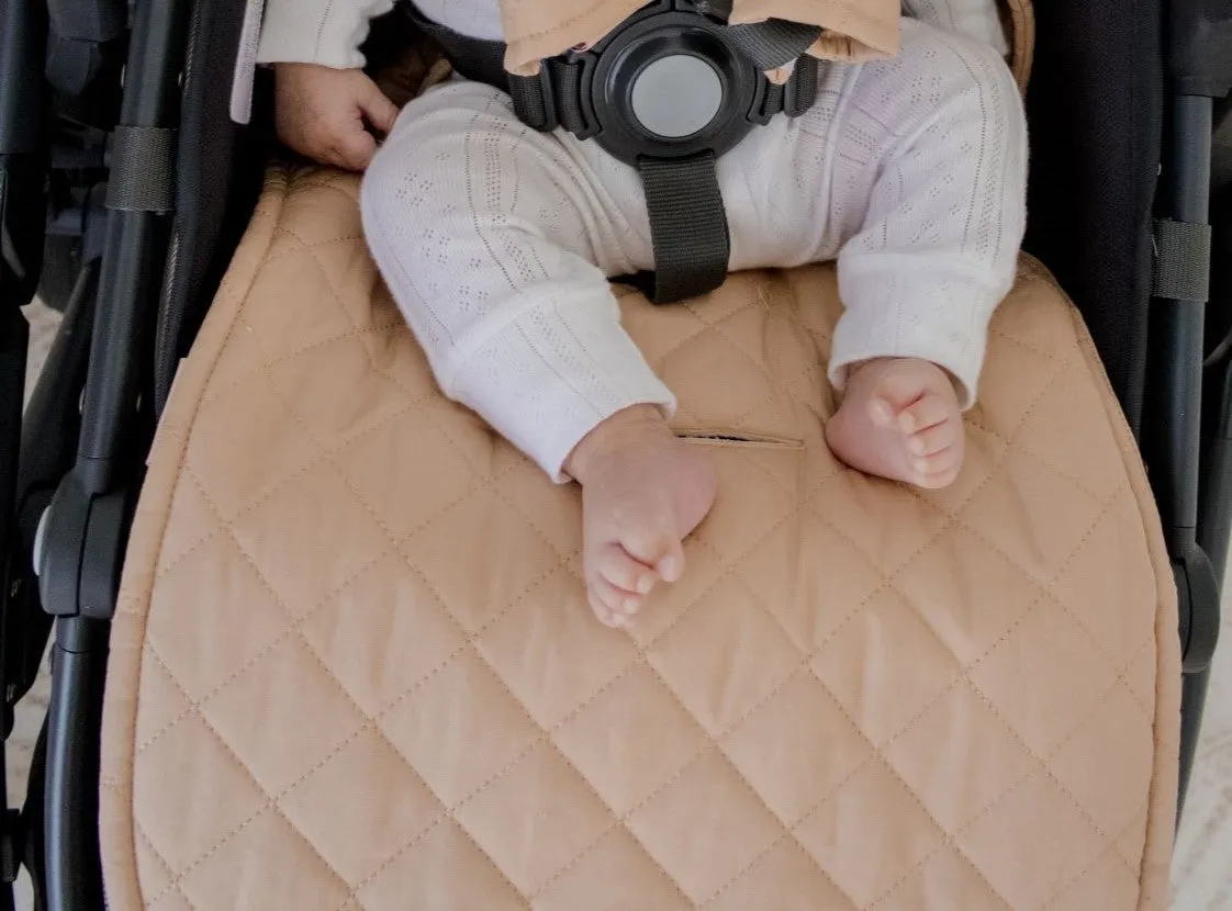 Bambella Designs Universal Quilted Pram Liner | Nude
