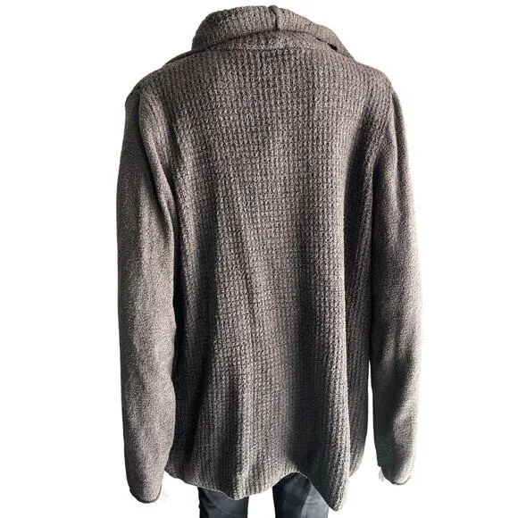 Barefoot Dreams Cozychic Lite Robe Cardigan Jacket Size XL Green With Pockets
