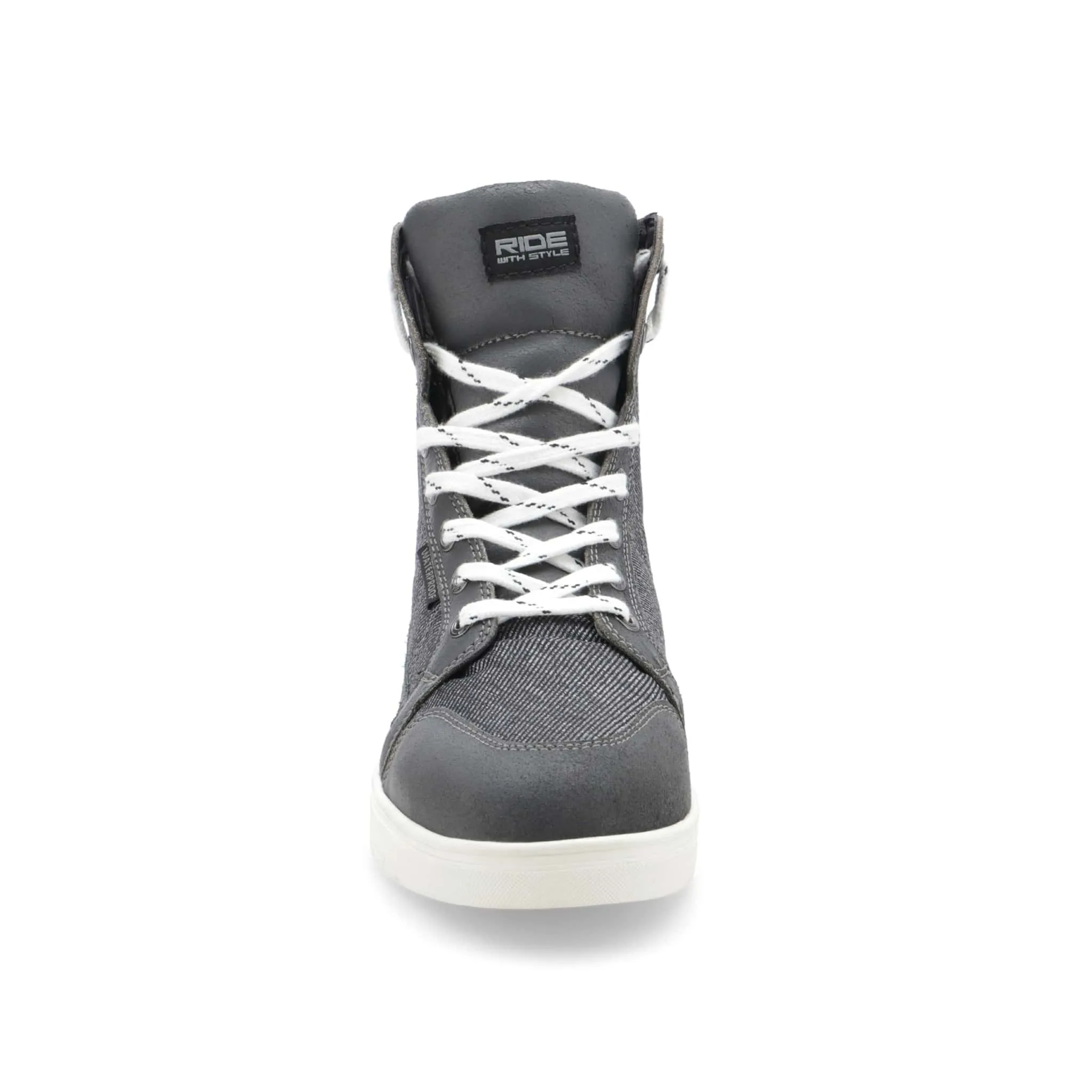 Bela Bruno Urban Motorcycle Boots - Black/Grey