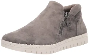 Bella Vita Women's Camberly Sport Bootie Ankle Boot, Grey Kidsuede Leather, 11 Wide