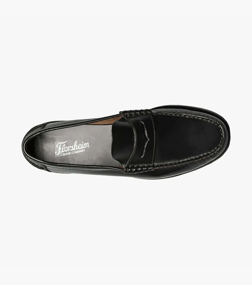 Berkley Moc Toe Penny Loafer-Black| Florsheim