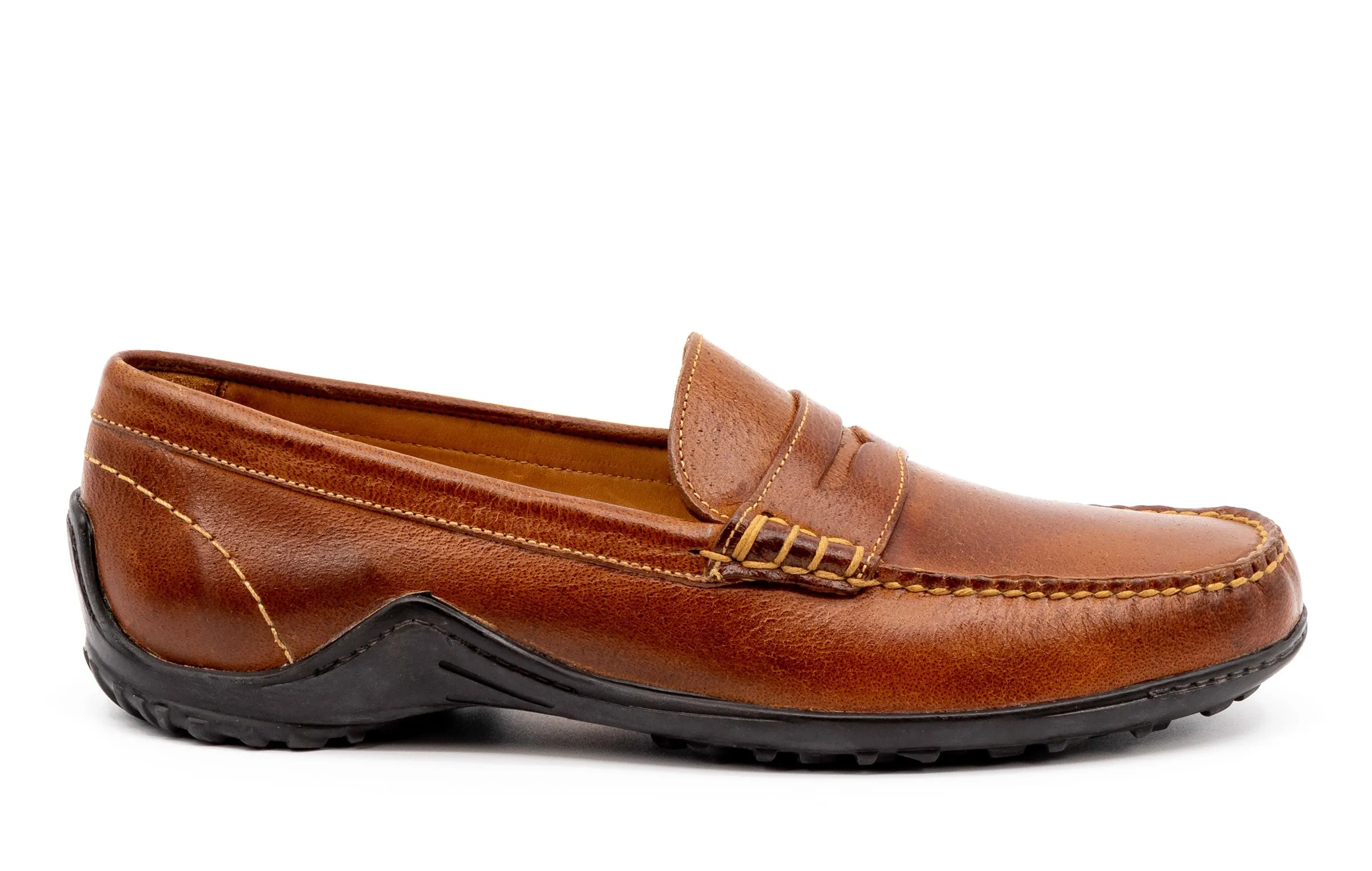 Bill Water Buffalo Leather Penny Loafers