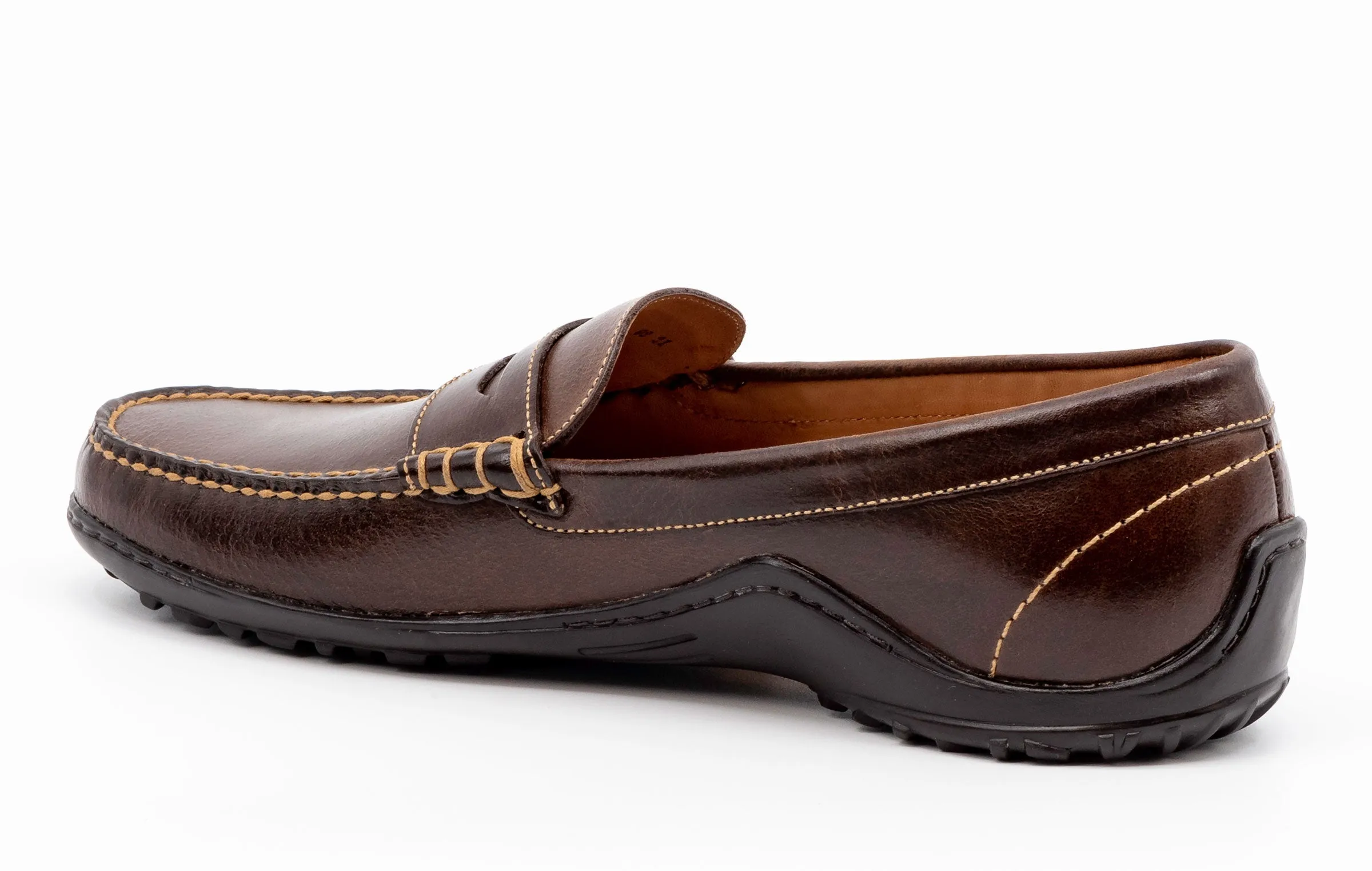 Bill Water Buffalo Leather Penny Loafers