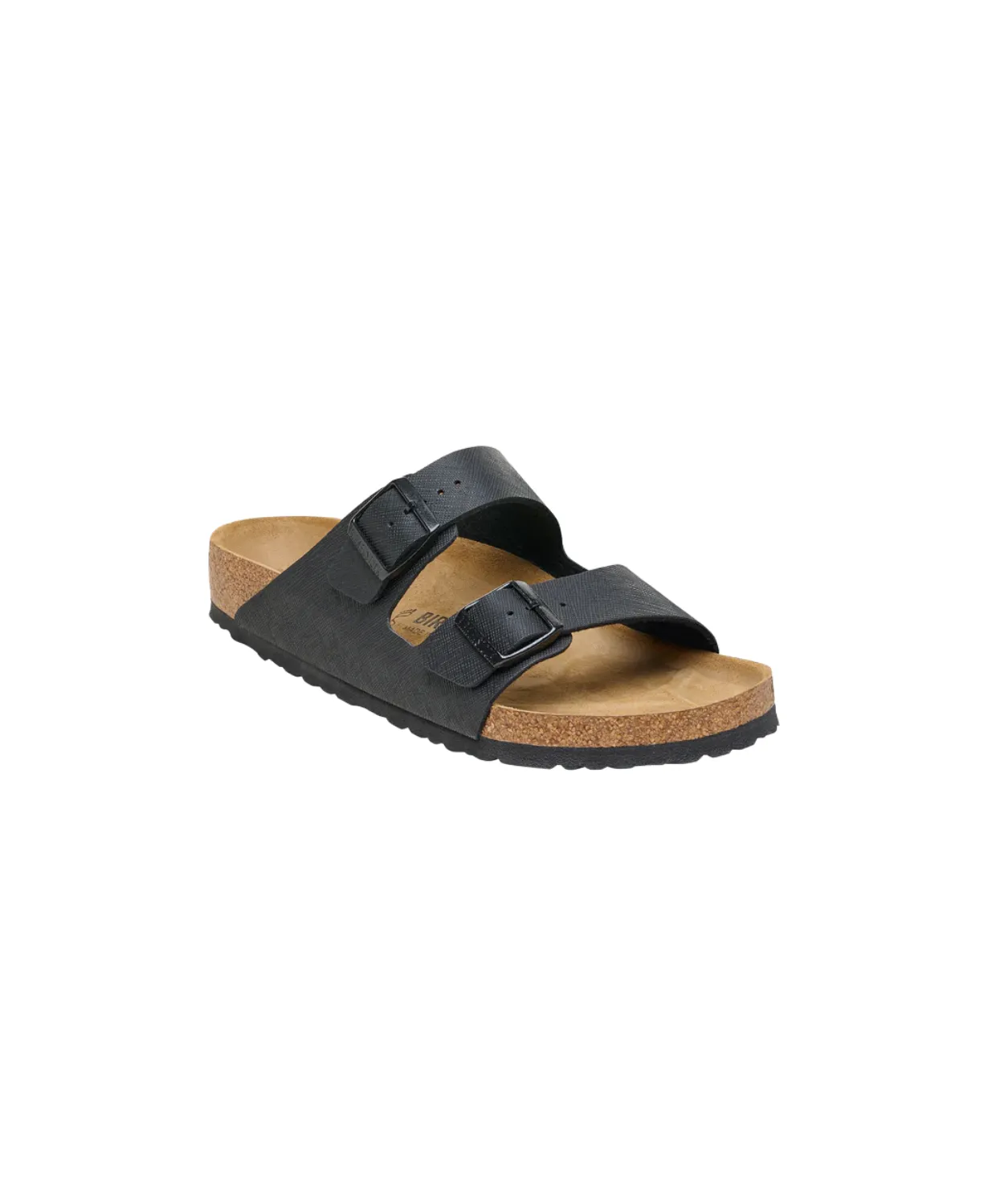 Birkenstock Arizona Birko-Flor Saffiano Black Sandals
