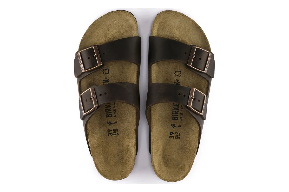 Birkenstock Arizona N Habana Oiled Leather Unisex