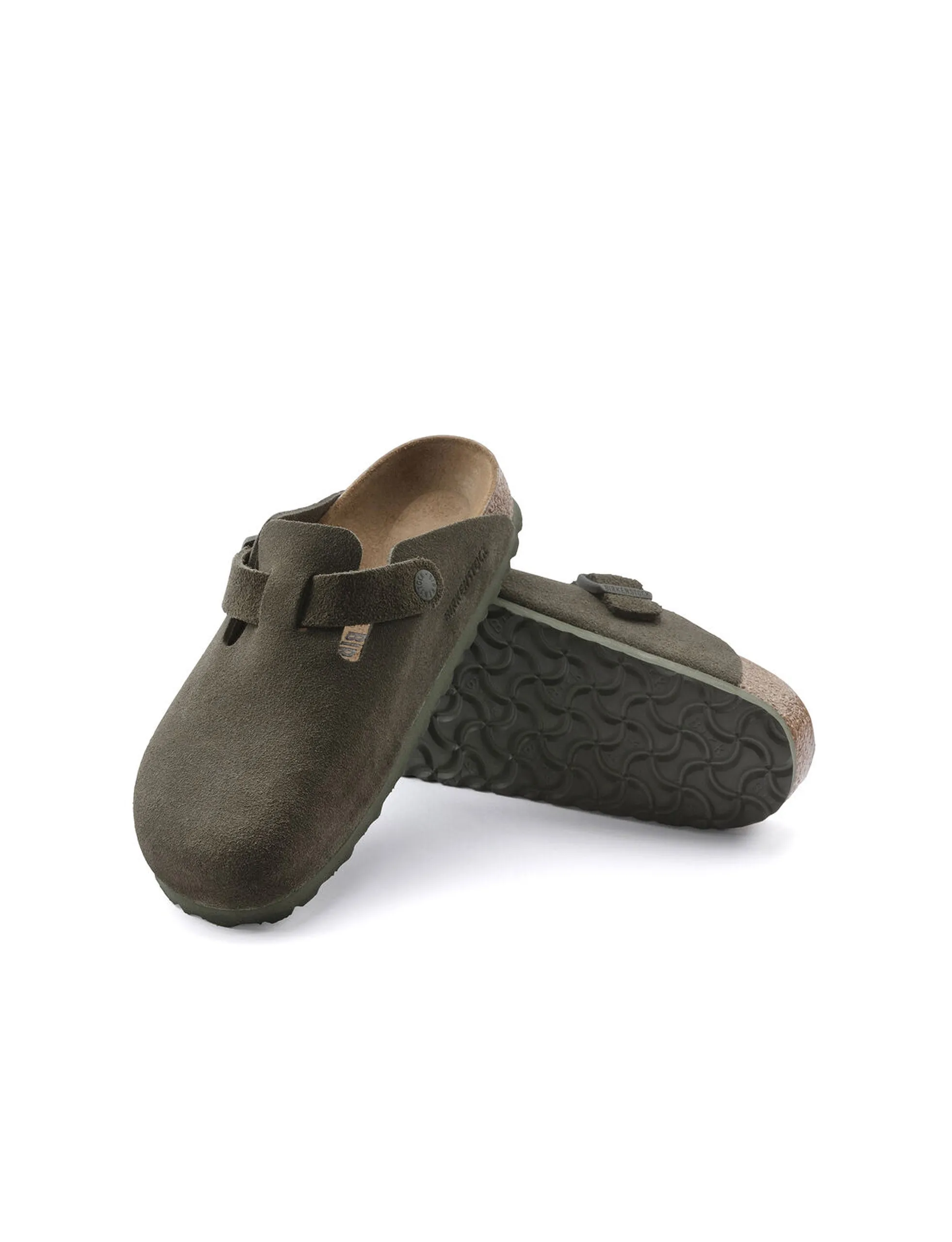 BIRKENSTOCK BOSTON MODERN SUEDE THYME