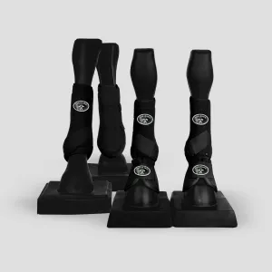 Black Sport Boots- Full set with Bell Boots