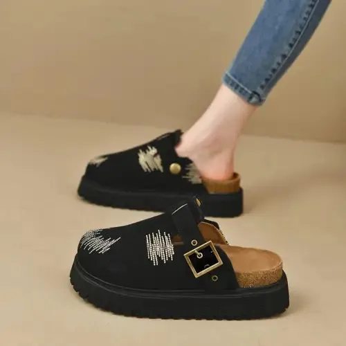 Blue Denim Loafers