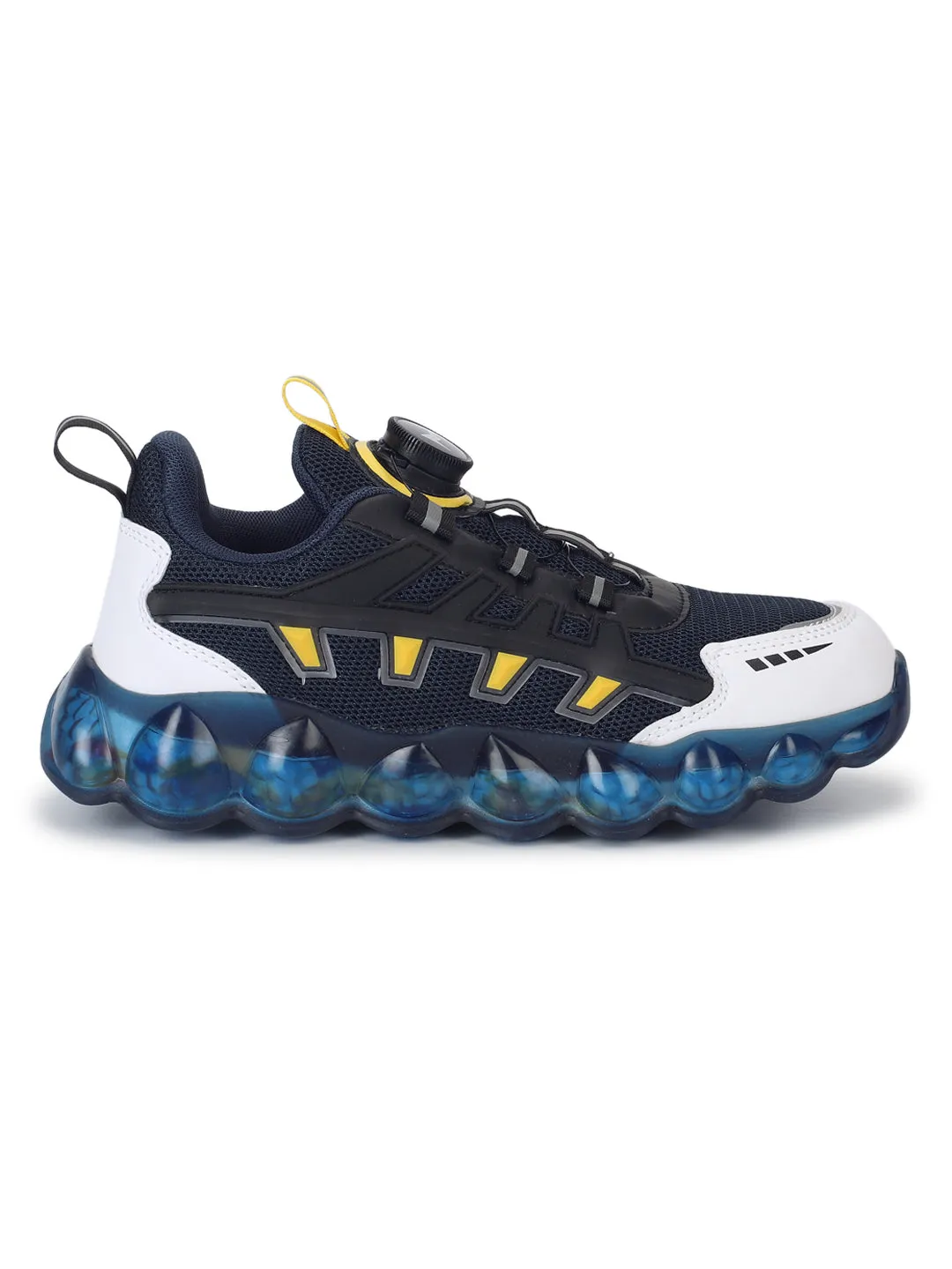 Blue Mesh Rotating Button Sneakers (TC-RS40001-BLU)