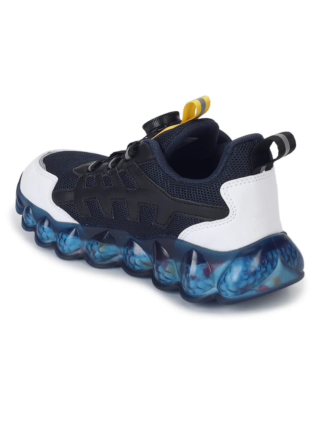 Blue Mesh Rotating Button Sneakers (TC-RS40001-BLU)
