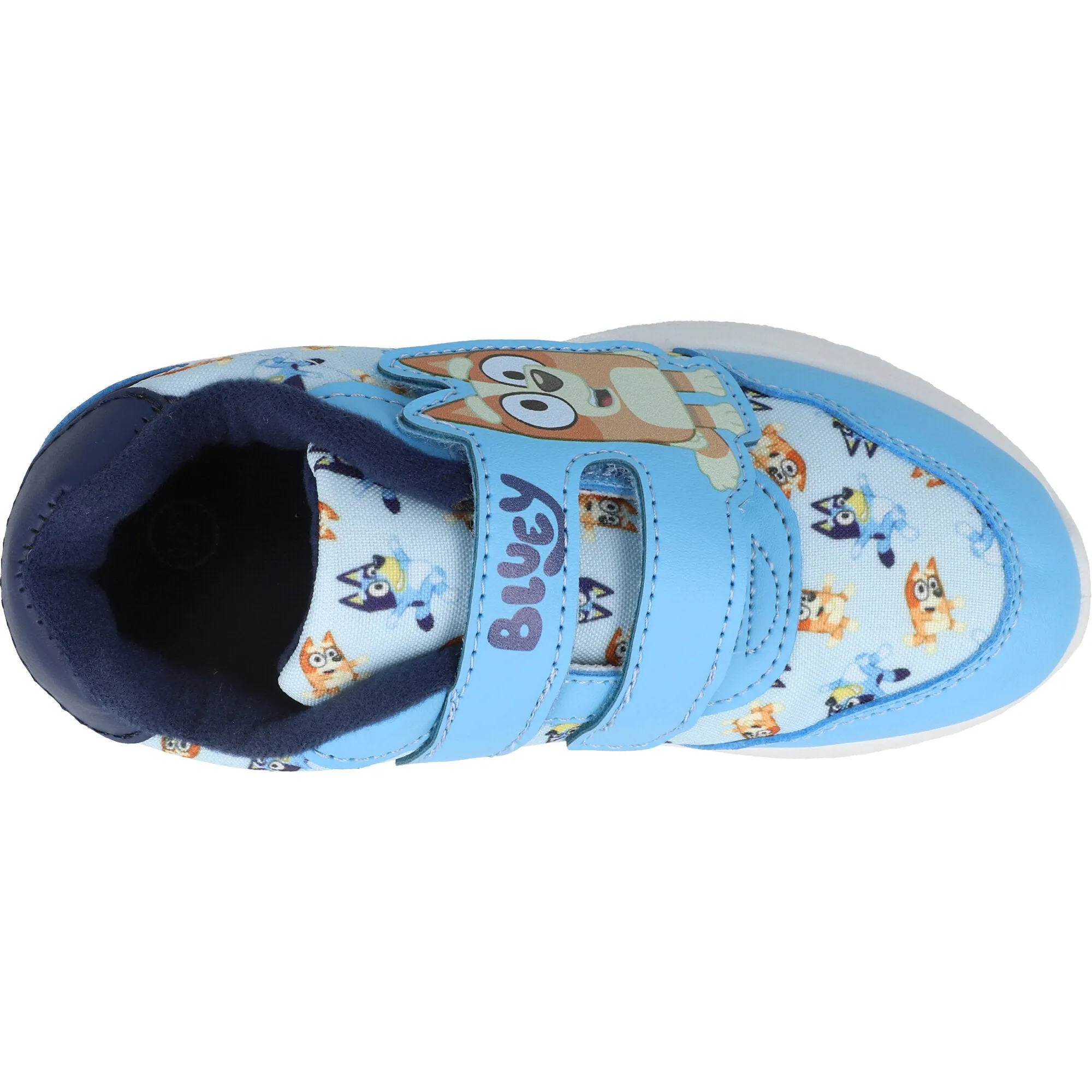 Bluey Starfish Navy Blue Kids Trainers