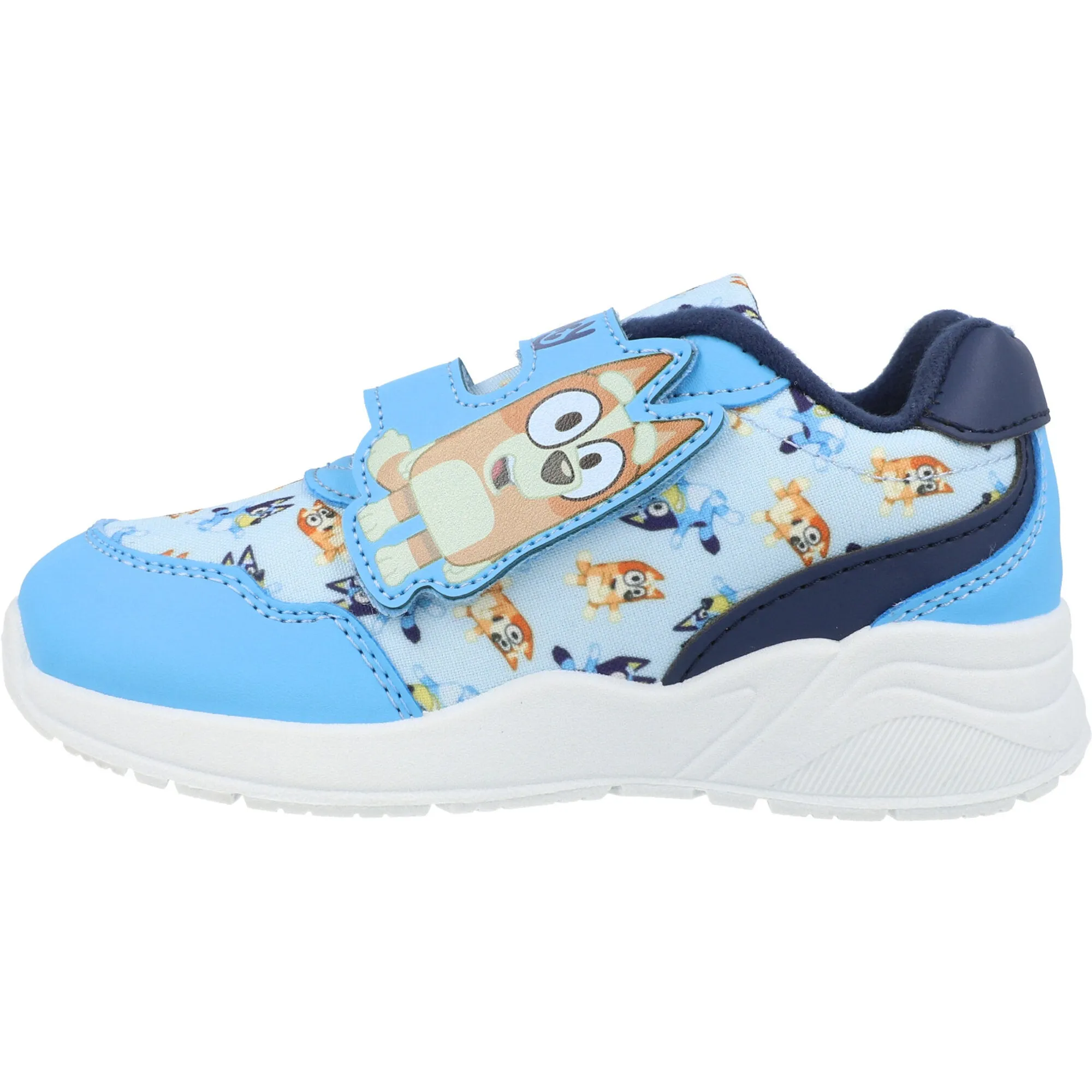 Bluey Starfish Navy Blue Kids Trainers