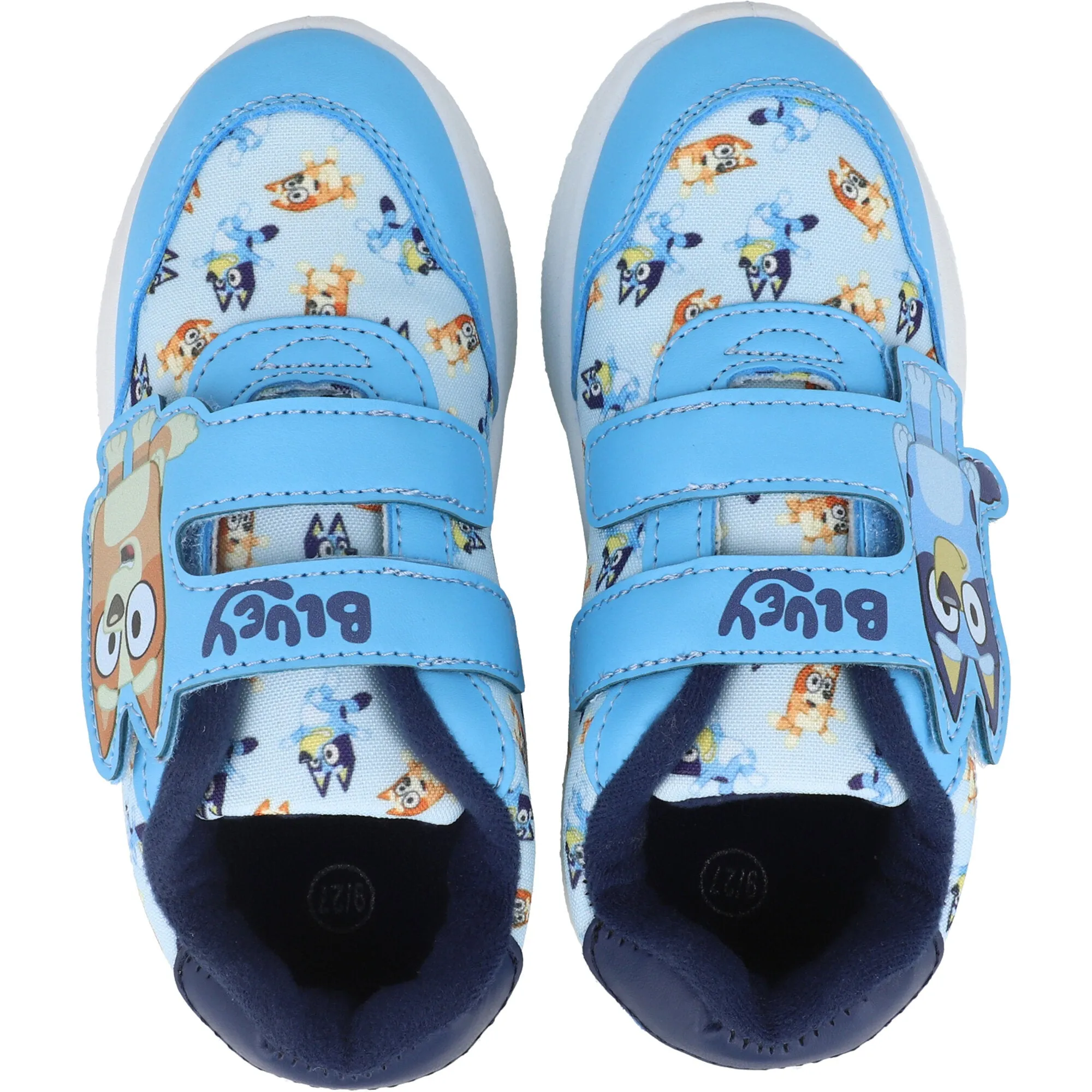 Bluey Starfish Navy Blue Kids Trainers