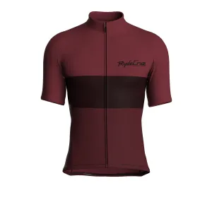 Bold Stride | Wine Male Short Sleeves Jersey