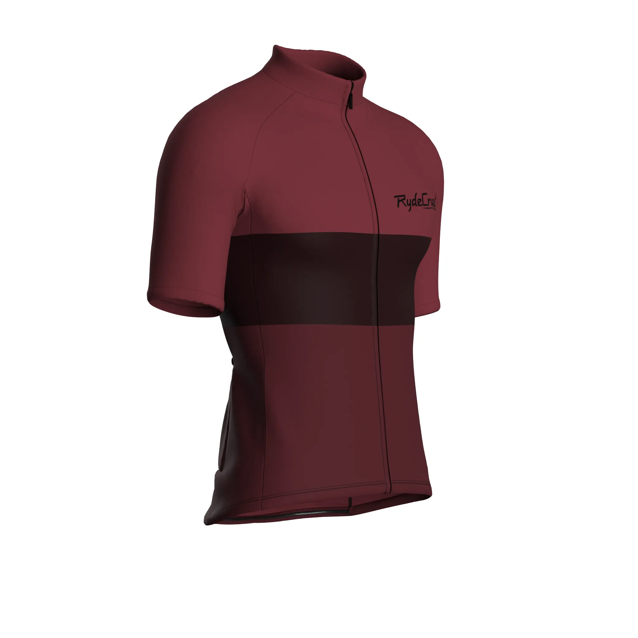 Bold Stride | Wine Male Short Sleeves Jersey