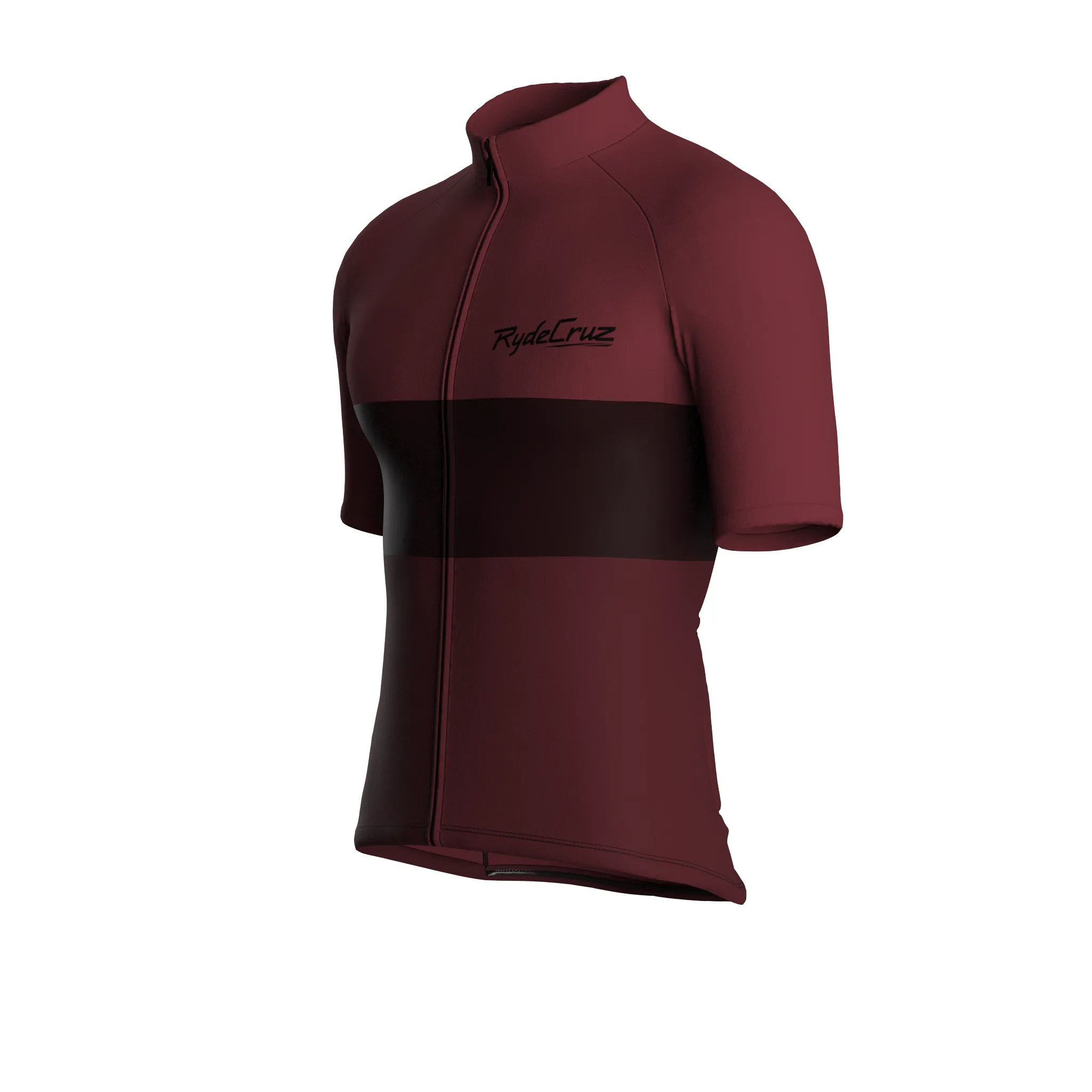 Bold Stride | Wine Male Short Sleeves Jersey