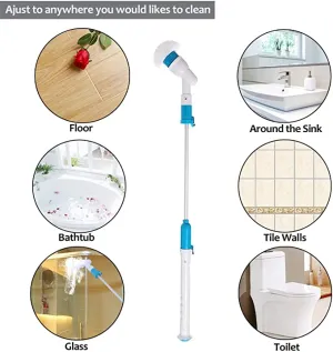 Brand new in damaged box 7 Piece Cordless Rechargeable Multi-Purpose Power Scrubber! The easy way to Scrub!