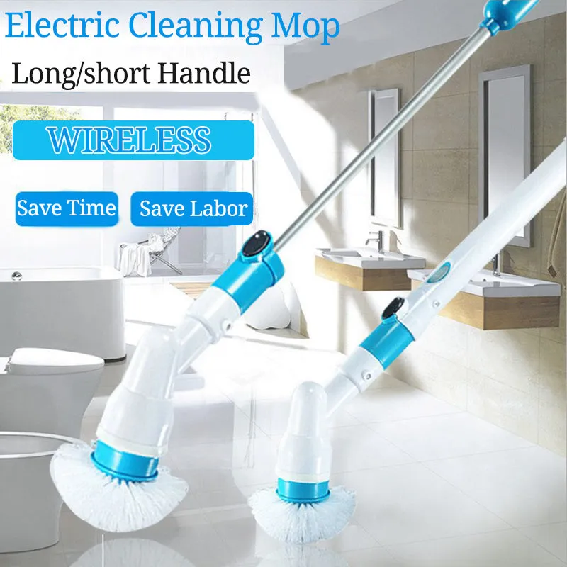 Brand new in damaged box 7 Piece Cordless Rechargeable Multi-Purpose Power Scrubber! The easy way to Scrub!