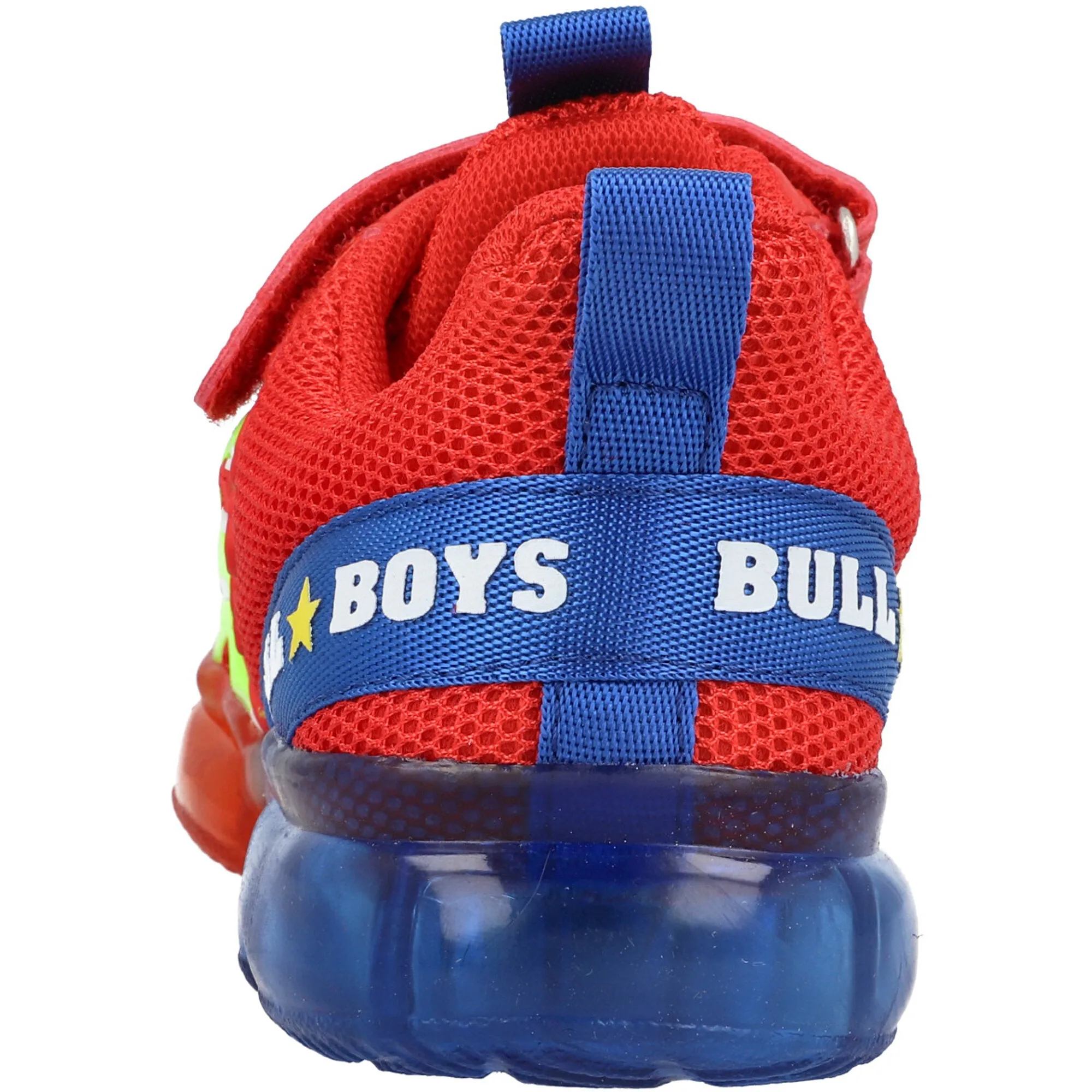 Bull Boys T-Rex Lights Red Dinosaur Trainers