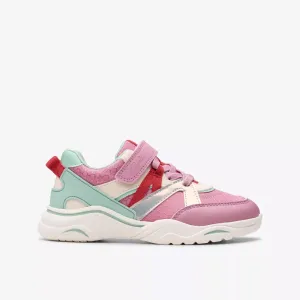 Clarks - FeatherPace K. - Pink Multi - Shoes