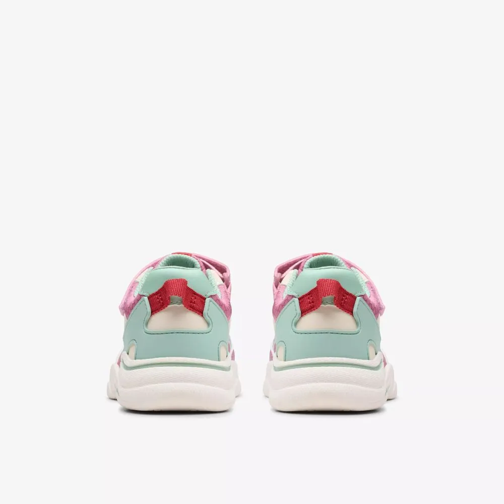 Clarks - FeatherPace K. - Pink Multi - Shoes