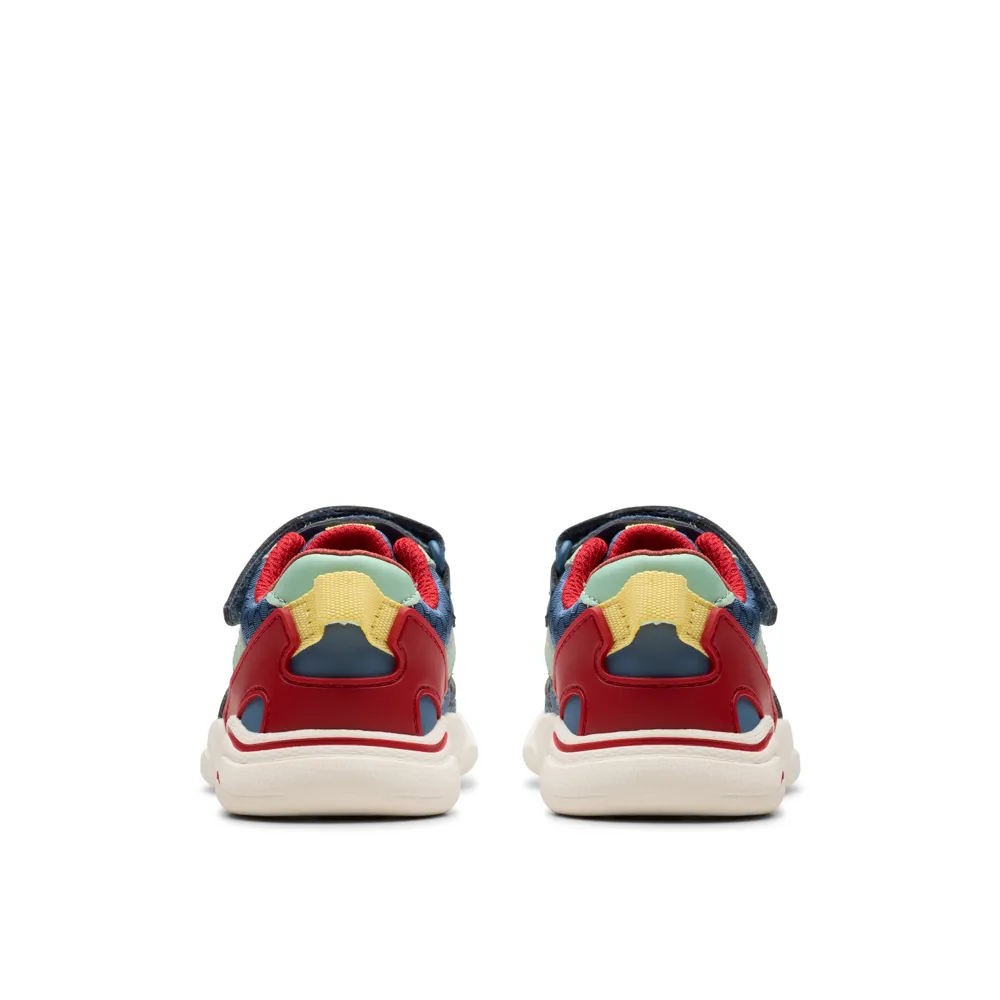 Clarks - FeatherPace T - Blue/Green - Shoes